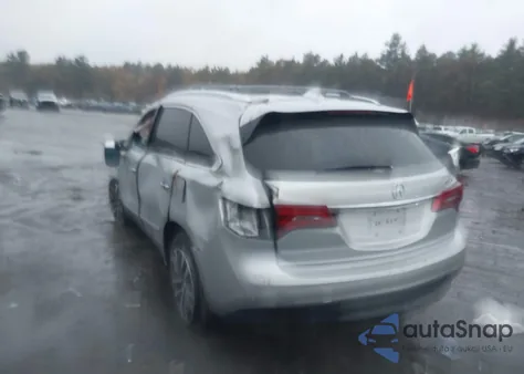 2015 Acura Mdx Technology Package из США, поврежденный, VIN 5FRYD3H49FB006923